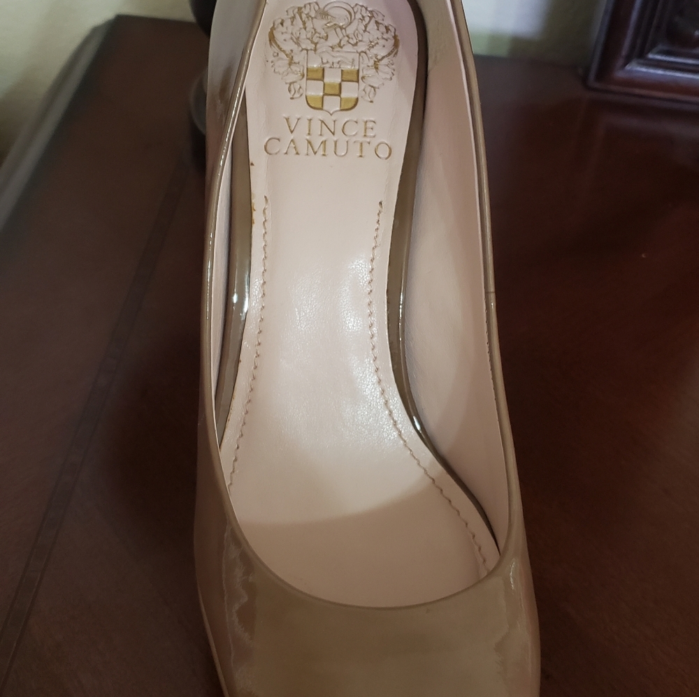 Smoke Taupe high heels